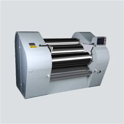 Molino de acero digital hidráulico inclinado de tres rodillos SYS